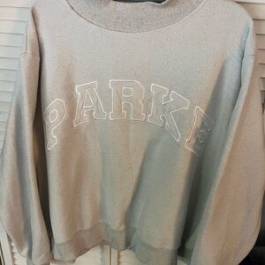 Gray Inside Out PARKE Mockneck